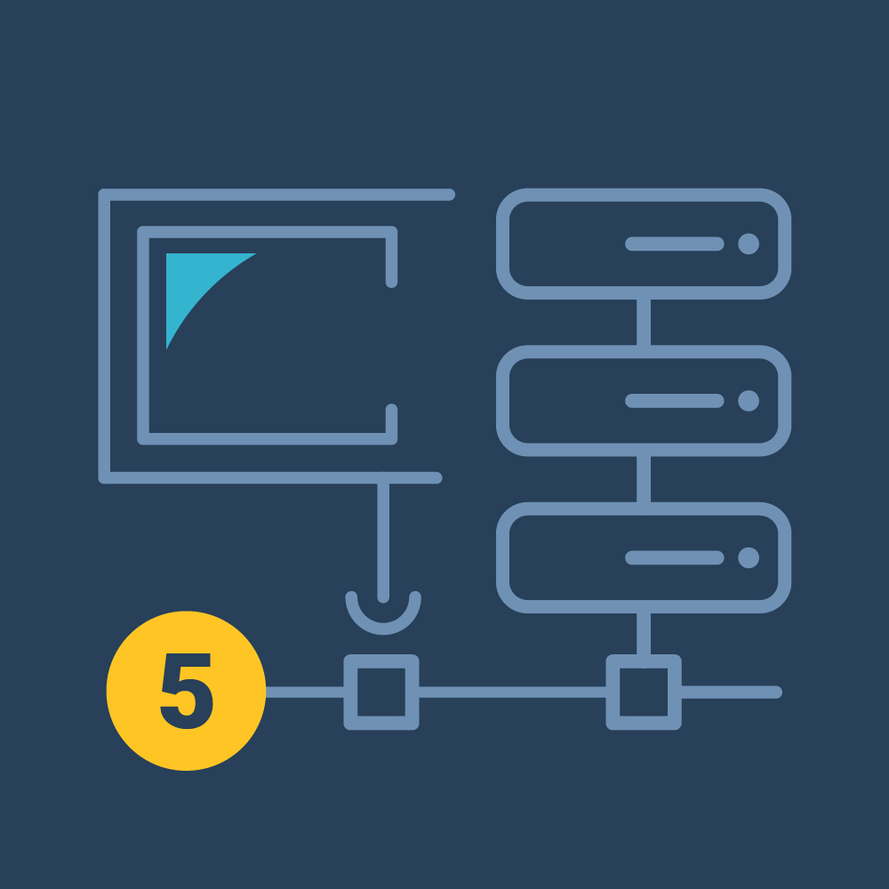 Server online (5 utilizatori) icon